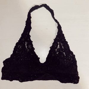 aerie black bralette